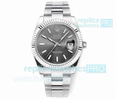 DD Factory Swiss Rolex Oyster Datejust II Cal.3235 904L Steel Gray Dial Watch